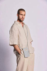 Borsa per telefono Hindbag Bill - strisce blu
