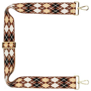 Tracolla per borsa Elie Beaumont - Marrone cioccolato Argyll