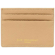 Portacarte Elie Beaumont Heart - Visone Beige/Vino Rosso
