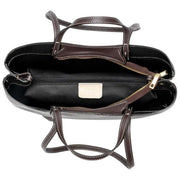 Borsa tote origami Elie Beaumont - Marrone cioccolato fondente