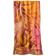 powder-oriental-crane-cotton-linen-scarf---orange-33942468