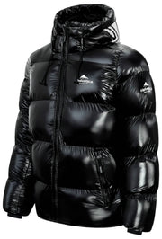 Helvetica Mountain Pioneers Piumino con cappuccio Freezer - Nero