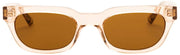 Occhiali da lettura MessyWeekend Jenner Blue Light - Marrone/Beige pesca