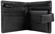 Portafoglio bifold Dents Aire Coin - nero