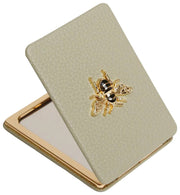 Specchio compatto oblungo Alice Wheeler London - Verde pistacchio