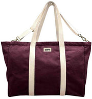 Borsa per il fine settimana jean hindbag - prugna viola