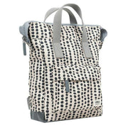 roka-bantry-b-small-linear-dot-recycled-canvas-backpack---creamblack-34392644