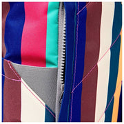 Zaino medio Roka Canfield B in tela riciclata - Wide Multi Stripe