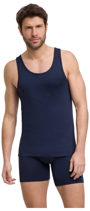 Canotta Falke Daily Comfort, confezione da 2, colore blu notte