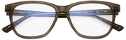 Occhiali da lettura MessyWeekend Remy Blue Light - Trasparente/Verde oliva