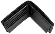 Portafoglio bifold Dents Itchen Coin - nero