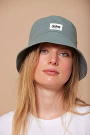 Cappello da pescatore Hindbag Bob - Verde salvia