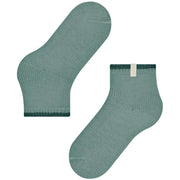 Falke Cosy Plush Short Socks - Austerity Green