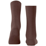 Falke Cosy Wool Boot Socks - Cinnamon Brown