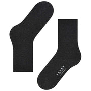 Falke Cosy Wool Socks - Anthracite Mel Grey