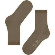 Falke Cosy Wool Socks - Shitake Brown