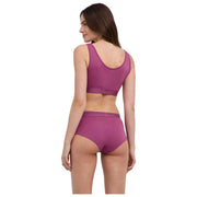 Bralette a bustino in confezione da 2 Falke Daily Comfort - rosa/arancione