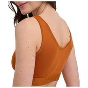 Bralette a bustino in confezione da 2 Falke Daily Comfort - rosa/arancione
