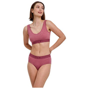 Bralette bustino in confezione da 2 Falke Daily Comfort - rosso