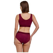 Bralette bustino in confezione da 2 Falke Daily Comfort - rosso