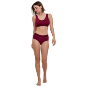 Bralette bustino in confezione da 2 Falke Daily Comfort - rosso
