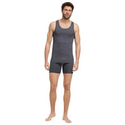 Canotta Falke Daily Comfort, confezione da 2, grigio erica