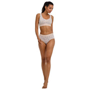 Falke Daily Comfort Print Confezione da 2 bralette bustier - Beige/Blu