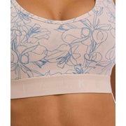 Falke Daily Comfort Print Confezione da 2 bralette bustier - Beige/Blu