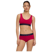 Confezione da 2 bralette bustier Falke Daily Comfort Print - Rosso/Nero