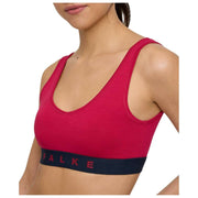 Confezione da 2 bralette bustier Falke Daily Comfort Print - Rosso/Nero