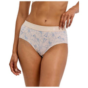 Slip a vita bassa Falke Daily Comfort Print, confezione da 2 - Beige/Blu