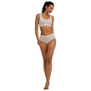 Slip a vita bassa Falke Daily Comfort Print, confezione da 2 - Beige/Blu