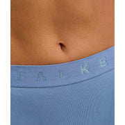 Slip a vita bassa Falke Daily Comfort Print, confezione da 2 - Beige/Blu
