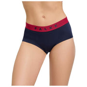 Slip a vita bassa Falke Daily Comfort Print, confezione da 2 - nero/rosso