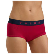 Slip a vita bassa Falke Daily Comfort Print, confezione da 2 - rosso/nero