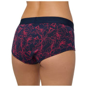 Slip a vita bassa Falke Daily Comfort Print, confezione da 2 - rosso/nero
