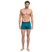 Boxer Falke Daily Comfort stampato da 2 pacchi - Verde acqua