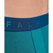 Boxer Falke Daily Comfort stampato da 2 pacchi - Verde acqua