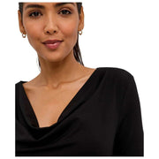 Body con slip Falke Daily Drape - nero