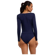 Body con slip Falke Daily Drape - Blu spazio