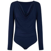 Body con slip Falke Daily Drape - Blu spazio