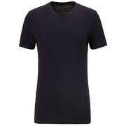 Falke Daily Natural V-Neck T-Shirt - Black