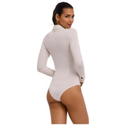 Body Falke Daily Polo - Bianco perla
