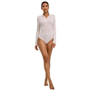 Body Falke Daily Polo - Bianco perla
