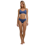 Bralette bustier senza cuciture Falke Daily - Captain Blue