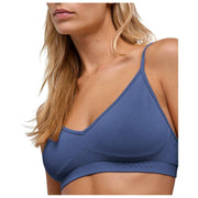 Bralette bustier senza cuciture Falke Daily - Captain Blue
