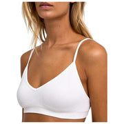 Bralette bustier senza cuciture Falke Daily - bianco