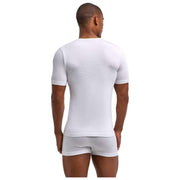 T-shirt girocollo senza cuciture Falke Daily - bianca