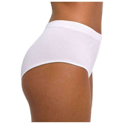 Slip a vita media senza cuciture Falke Daily - bianco