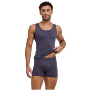 Maglietta Falke Daily Seamless Muscle - Grigio carbonio